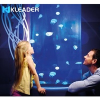 Jeux d'aquarium interactifs réalité augmentée mur de médias de musée intelligent lumière led accessoires de décoration équipement de jeux d'eau