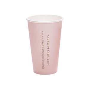 Tasses <span class=keywords><strong>à</strong></span> café en papier rose et noir en vrac avec logo personnalisé et verres jetables écologiques avec <span class=keywords><strong>thé</strong></span> PP et couvercles en plastique - Product Image 5