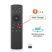 Control Remoto Inteligente G20S PRO Air Mouse BT 5.0 y 2.4G con Retroiluminación y Control por Voz para Android TV Box, Proyector y Computadora