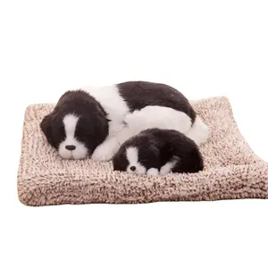 Simülasyon uyku köpek tatil hediye fotoğraf sahne ev mobilya hayvan bebek modeli