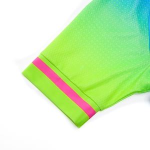 Pro Team manga corta MTB <span class=keywords><strong>bicicleta</strong></span> Jersey personalizado mujer ciclismo <span class=keywords><strong>ropa</strong></span> personalizada <span class=keywords><strong>ropa</strong></span> <span class=keywords><strong>deportiva</strong></span> para ciclismo - Product Image 4