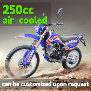 มอเตอร์ไซค์วิบากสีน้ำเงิน 300 ซีซี เครื่องยนต์เบนซิน 4 จังหวะ สำหรับขาย - Product Image 2