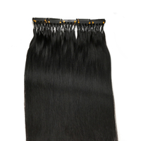 Vente Chaude Extensions de Cheveux Humains 6D de 2ème Génération, 5 Maillons, Livraison Directe