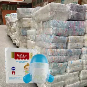 Factory High Quality Wholesale Cheaper High Absorbent Disposable Baby Diaper Nappies In Bulk