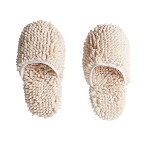 Shell Ridge Chenille Floor Cleaning Slippers One Size Absorbent Non Slip For Home Use - Product Image 5