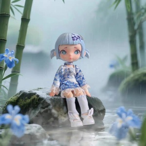 Venta al por Mayor, 100% Auténticas, 6 Piezas/Caja, Figuras de Acción BJD de la Serie <span class=keywords><strong>Laura</strong></span> Luminous Melody, 15 cm, Escala 1/12, Caja Misteriosa Coleccionable de PVC - Product Image 3