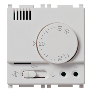 Electronic <b>Thermostat</b> 230V Temperature Control <b>With</b> Fan And <b>Timer</b> Function For Heating And Cooling Systems - Product Image 1