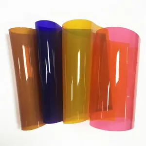 Environmentally friendly color plastic film blue, red, yellow, solid color EVA film in multiple colors