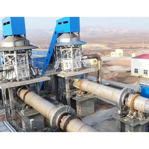 Rotary Kiln Waste Incinerator Dryer Machinery/line Calcination Thrust Roller Support Rotary Kiln In Turkey