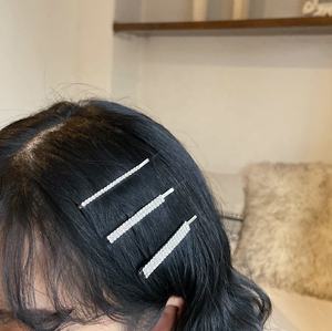 Pasadores ostentosos de cristal grande para mujer y niña, accesorios de lujo para fiesta, horquillas para el pelo con diamantes de imitación - Product Image 3