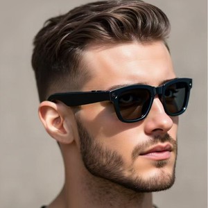 Gafas Inteligentes <span class=keywords><strong>de</strong></span> 800W Píxeles, 1080P, con Reconocimiento <span class=keywords><strong>de</strong></span> Objetos por IA, Traducción Basada en ChatGPT, Grabación <span class=keywords><strong>de</strong></span> Video, Compatibles con Aplicaciones Táctiles - Product Image 1