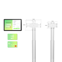 Tableta Android de 11 Pulgadas con 16 GB de Memoria, NFC, Pago por Contacto, SoftPOS, Kiosco de Cobro, Base de Carga, Soporte de Escritorio y Suelo, Diseño Antirrobo, PC