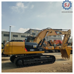 Excavatrice lourde d'occasion Cat330D2L pour travaux en carrière, conforme à la norme Tier 4 et économique avec 1 an de service après-vente - Product Image 2