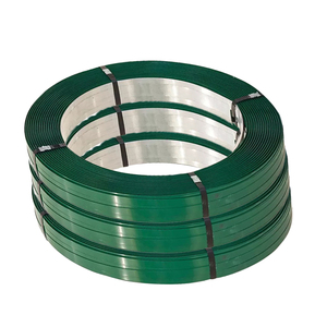 <span class=keywords><strong>Bande</strong></span> <span class=keywords><strong>de</strong></span> cerclage en acier prélaqué vert ciré <span class=keywords><strong>de</strong></span> 3/4 po pour emballage industriel, norme ASTM, <span class=keywords><strong>prix</strong></span> <span class=keywords><strong>de</strong></span> gros - Product Image 2