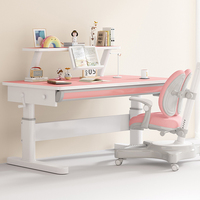 Ensemble de table et de chaise d'étude pour enfants, réglable en hauteur, multifonctionnel, ergonomique, pour chambre à coucher