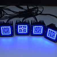 12V 24V 3 pouces projecteur OEM Led conduite Spot lumière auxiliaire tout-terrain 4x4, Cube Led hors route antibrouillard Led gousses lumière