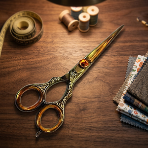 กรรไกรตัดผมมืออาชีพ ASAP รุ่น Rose Gold Dragon Handle สำหรับคนถนัดขวา ขนาด 6.0 นิ้ว ผลิตจากเหล็กกล้าไร้สนิม 4Cr13 สำหรับช่างตัดผมและร้านเสริมสวย - Product Image 5