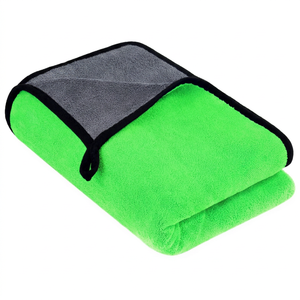 Dark Gray Twisted Loop Microfiber Car <b>Towel</b> 600gsm 40x40cm <b>Extra</b> <b>Large</b> Drying - Product Image 1