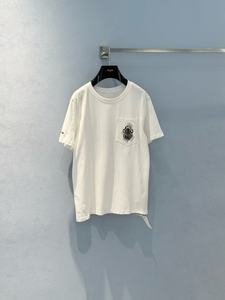 Camiseta Unisex Blanca 100% Algodón 240g con Estampado Gótico de Cruz y Letras, Diseño en Blanco, Estilo Vintage Streetwear, Dropshipping - Product Image 2