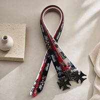 Ceinture unisexe polyvalente imprimée en 3D, style punk Y2K, avec boucle en alliage, inspirée des subcultures WCC de l'Occident américain et européen