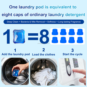 Cápsulas de detergente para ropa OEM, cápsulas de detergente para lavar, gel de lavandería, bola de gel de lavandería, potenciador de jabón líquido para lavandería, cápsulas de detergente para lavar - Product Image 4