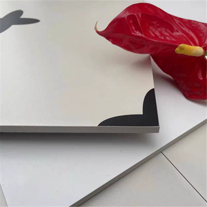 Azulejos negros de porcelana esmaltada rústica marroquí, azulejos sólidos antibacterianos para aplicaciones hoteleras para baños y suelos - Product Image 5