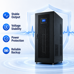 เครื่องสำรองไฟออนไลน์แบบสามเฟส 120kVA ความถี่ต่ำ ใช้แบตเตอรี่ตะกั่วกรด สำหรับระบบสำรองไฟฟ้าในอุตสาหกรรม การแพทย์ และศูนย์ข้อมูล - Product Image 4
