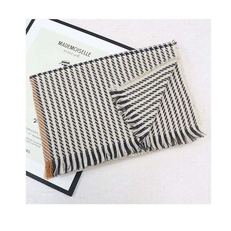 Специальная горячая Распродажа Дизайнерские теплые зимние шарфы и шали из искусственного кашемира с воротником