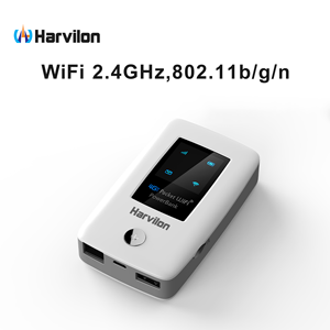 Routeur sans fil mobile 4G portable avec écran couleur, <span class=keywords><strong>Wifi4</strong></span>, 3000 mAh, Type-C, Cat4, Wifi de poche - Product Image 6