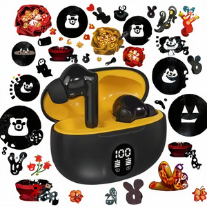 Audífonos S510 895B, Auriculares Inalámbricos para Juegos con Cancelación de Ruido, Indicador de Batería con Pantalla Digital, Chipset JL - Product Image 2