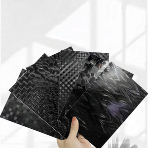 FONLYU Adesivo 3D Nero con Texture, Pellicola Decorativa Posteriore per Telefono con Motivo Zebrato e Coccodrillo, Macchina per Taglio Pellicole - Product Image 4