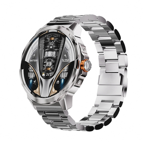 <span class=keywords><strong>Smartwatch</strong></span> SK50 630mAh batteria di grandi dimensioni 1.85 pollici per il monitoraggio della frequenza cardiaca del sonno <span class=keywords><strong>smartwatch</strong></span> da uomo <span class=keywords><strong>con</strong></span> cinghie <span class=keywords><strong>in</strong></span> <span class=keywords><strong>acciaio</strong></span> - Product Image 1