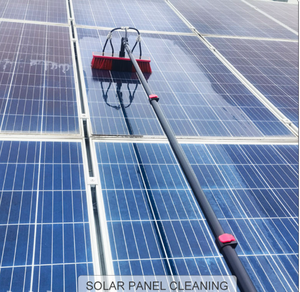 Système de <span class=keywords><strong>nettoyage</strong></span> professionnel de panneaux solaires photovoltaïques OEM, kit de brosses multifonctionnel rétractable Ampsun <span class=keywords><strong>pour</strong></span> <span class=keywords><strong>nettoyage</strong></span> à sec et humide - Product Image 3