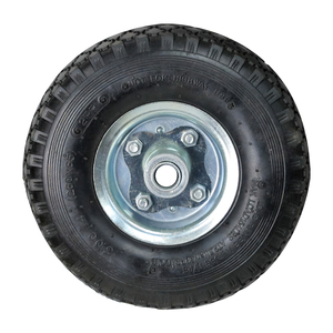 ล้อรถเข็นคลังสินค้า / ล้อลมสำหรับกระสอบ ขอบชุบสังกะสี แกนออฟเซ็ต O/ 20 มม. - Product Image 4
