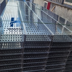 500mm x 100mm Perforated Type Cable Tray Factory Price Custom Materials From HonfFeng cable tray Factory - Product Image 4