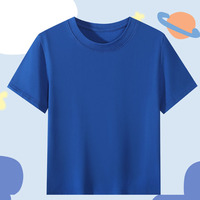 T-shirts unisexes en coton 100% de couleur unie, surdimensionnés, impression sérigraphique, manches courtes, décontractés, logo brodé, blanc