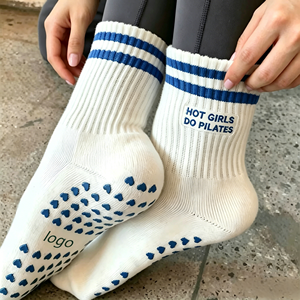 Calcetines <span class=keywords><strong>de</strong></span> Pilates con Logotipo Personalizado, Antideslizantes, para Yoga, Reformer, Danza y Deportes en Interiores - Product Image 1