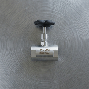 Stainless Steel <b>Needle</b> <b>Valve</b> SS202 Round Body 6000 PSI Flow Control Manual 1-Way for Industrial Instrumentation OEM Supply - Product Image 3