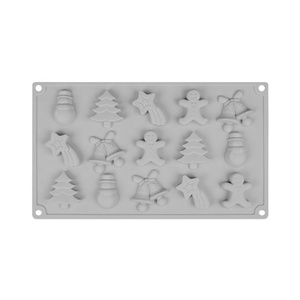 <span class=keywords><strong>Navidad</strong></span> vacaciones chocolate panqueque pastelería 3D molde <span class=keywords><strong>de</strong></span> silicona para dulces molde <span class=keywords><strong>de</strong></span> dulces herramientas para hornear - Product Image 5