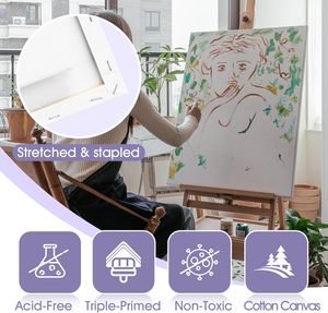 Bán buôn Chất lượng cao lớn kéo dài vải 24x36 kéo dài vải nghệ sĩ vải kéo dài cho tường - Product Image 4