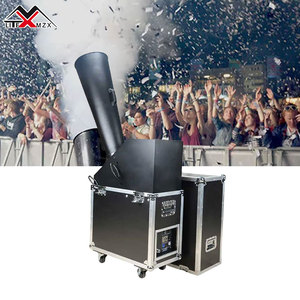 Canhão de Confete DMX CO2 de 1000W, Máquina de Sopro de Papel Manual em Alumínio com Cores Arco-Íris para Eventos de Festa e Casamento - Product Image 2