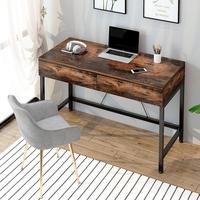 Tables d'étude personnalisables Table d'ordinateur moderne et pragmatique avec armoires Table d'étude simple pour enfants