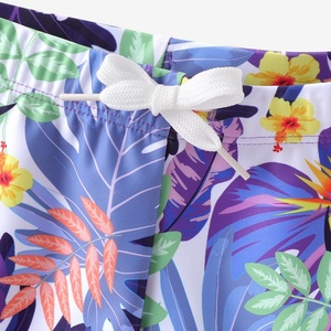 ชุดว่ายน้ำวันพีซแบบคัลเลอร์บล็อกสั่งตัดได้ และชุดว่ายน้ำ 4 ชิ้นสำหรับผู้หญิง ชุดชายหาดสำหรับครอบครัว และบิกินี่สำหรับผู้หญิง - Product Image 5