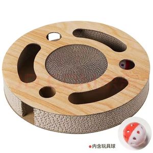 Taotao Le spherical corrugated cardboard <b>cat</b> <b>scratching</b> <b>board</b>, durable and wear-resistant, source factory [Supports nailing] - Product Image 4