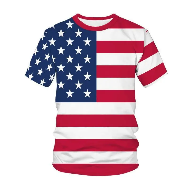 3d Tshirt American Flag T-shirt Hommes Israel Flag Tshirts Casual Israel Tshirt Printed United States Anime Clothes Harajuku Shirt