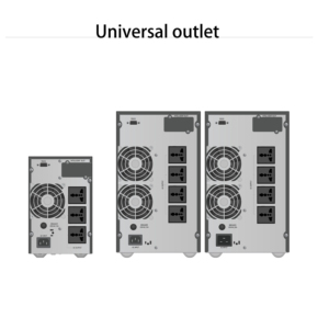 UPS Castle 3kVA 3000VA 2700W de Onda Sinusoidal Pura con 6 Baterías Integradas de 12V 9Ah, Doble Conversión, Tipo Torre, UPS Online Castle 3K 3 - Product Image 6
