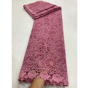 Fábrica de Encaje de Guipur, Tela de Encaje de Lujo al por Mayor, Cordón Blanco y de Algodón, Fábrica de Ropa <span class=keywords><strong>Towm</strong></span> Danchun - Product Image 5