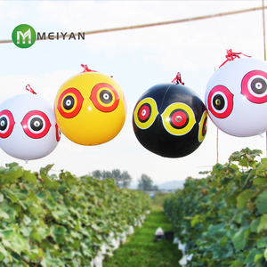 Balon pengusir burung bola pantai mata reflektif PVC luar ruangan - Product Image 1