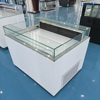 Vitrine réfrigérée multifonctionnelle pour mousse, sushi, fruits, poisson, yaourt, gâteau, sandwich ouvert