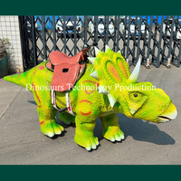 Yürüyen Dinozor Robotu Satılık, Dinozor Parkı için Yürüyen Centrosaurus Binme Oyuncağı